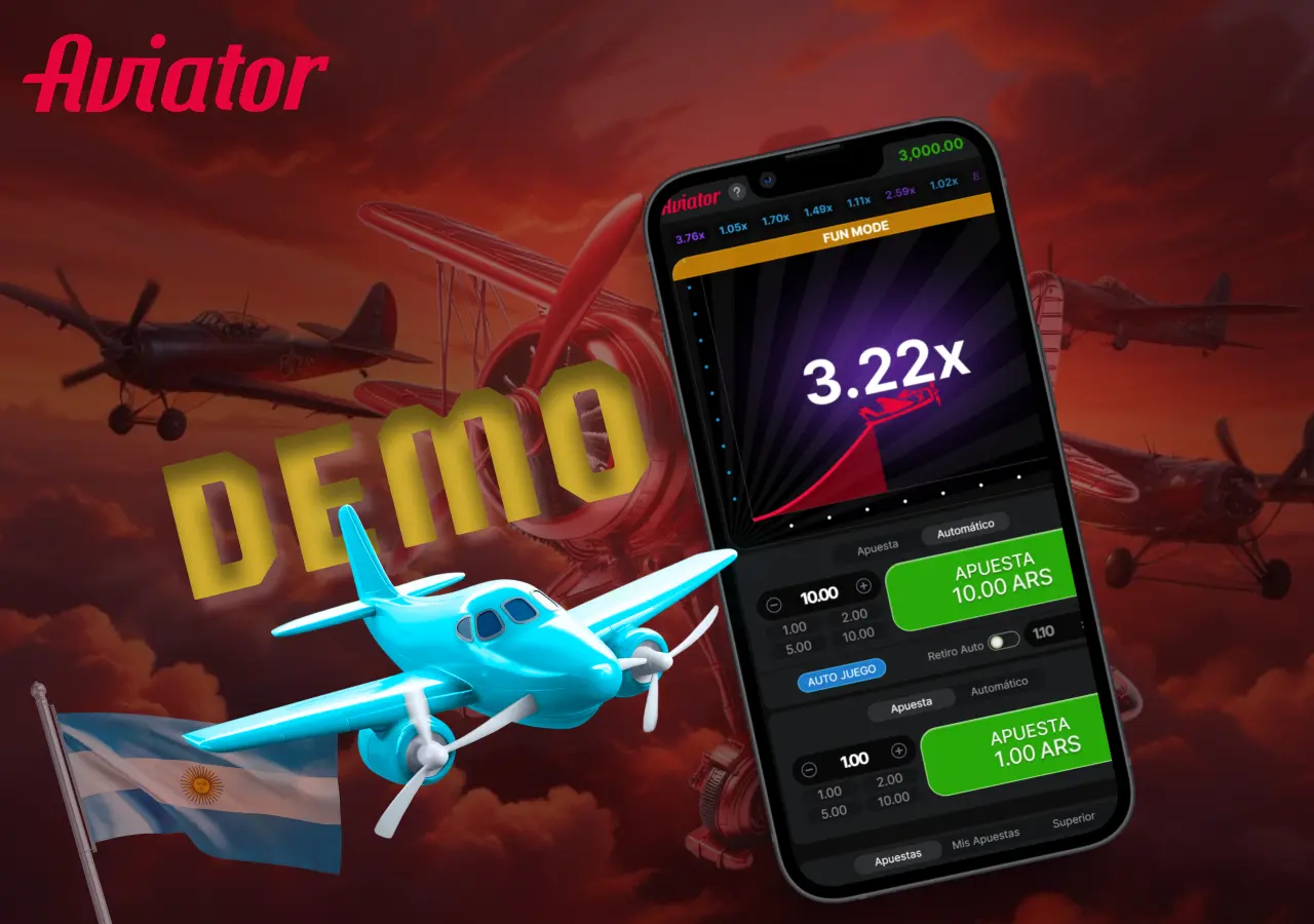 La oportunidad de probar el juego Aviator sin riesgo financiero.