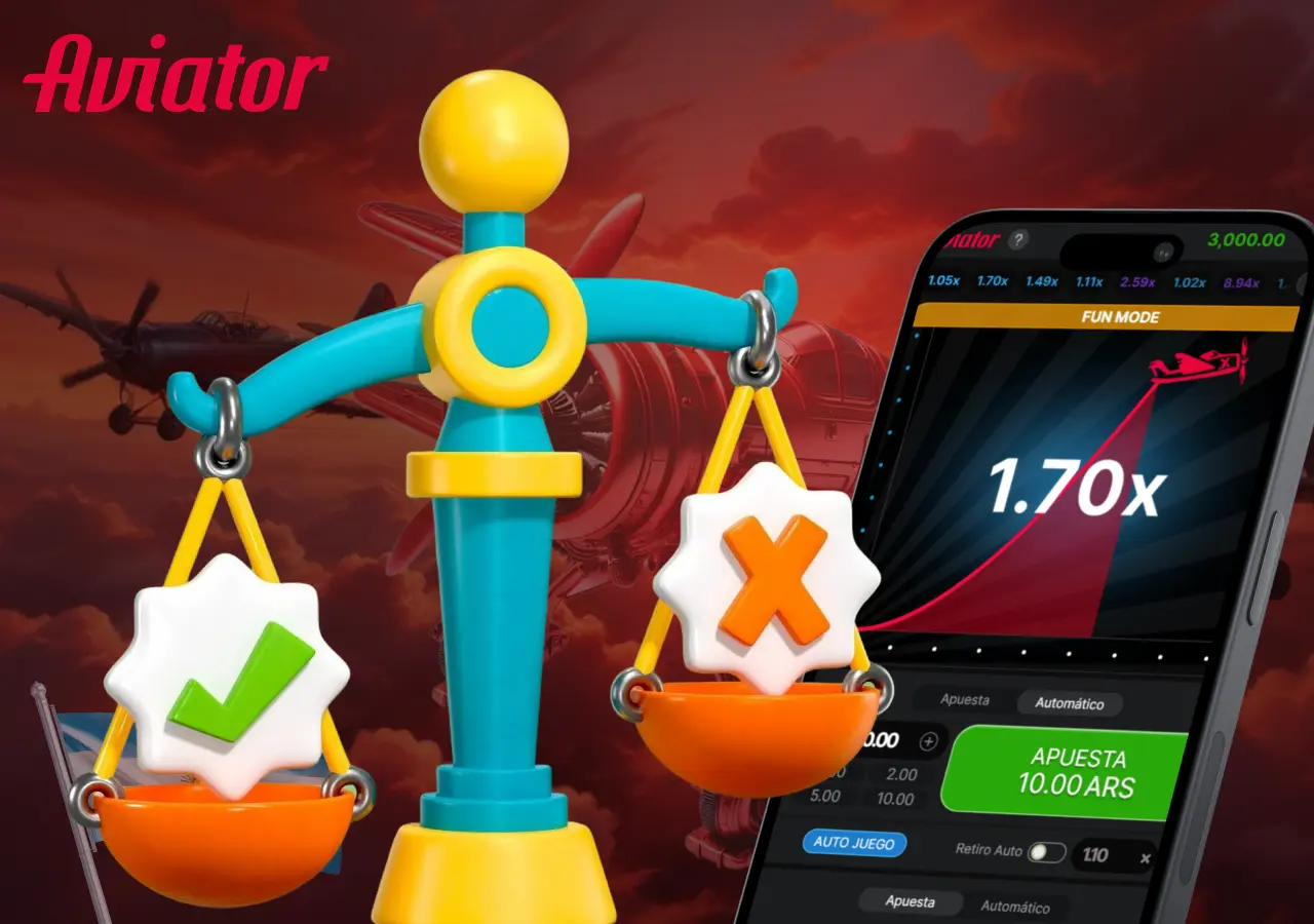 Ventajas y desventajas de Aviator: sencillez, rapidez y riesgo potencial